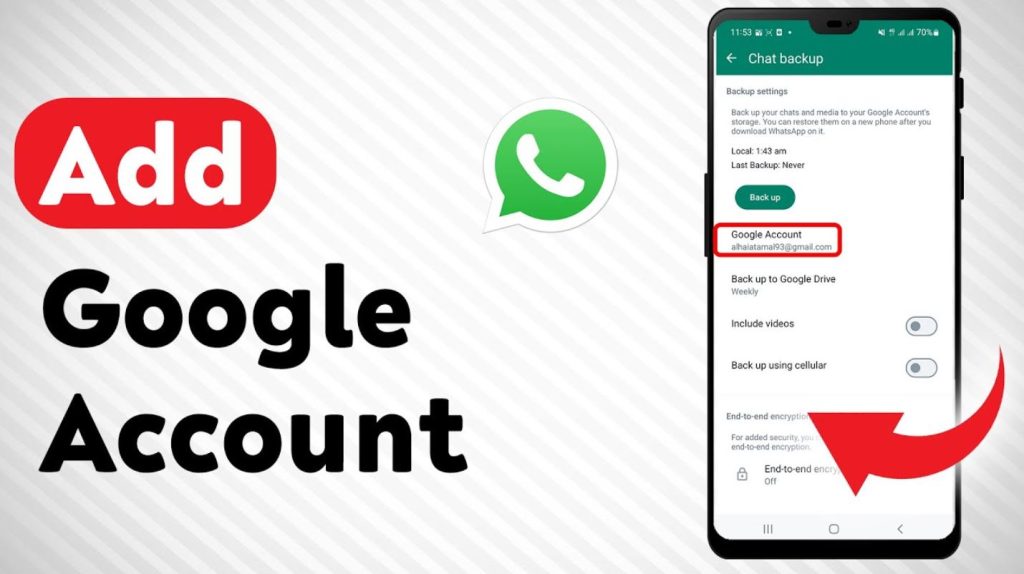 GBWhatsApp Google Account